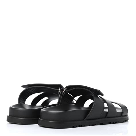 hermes chypre women sandals|Hermes sandals all black.